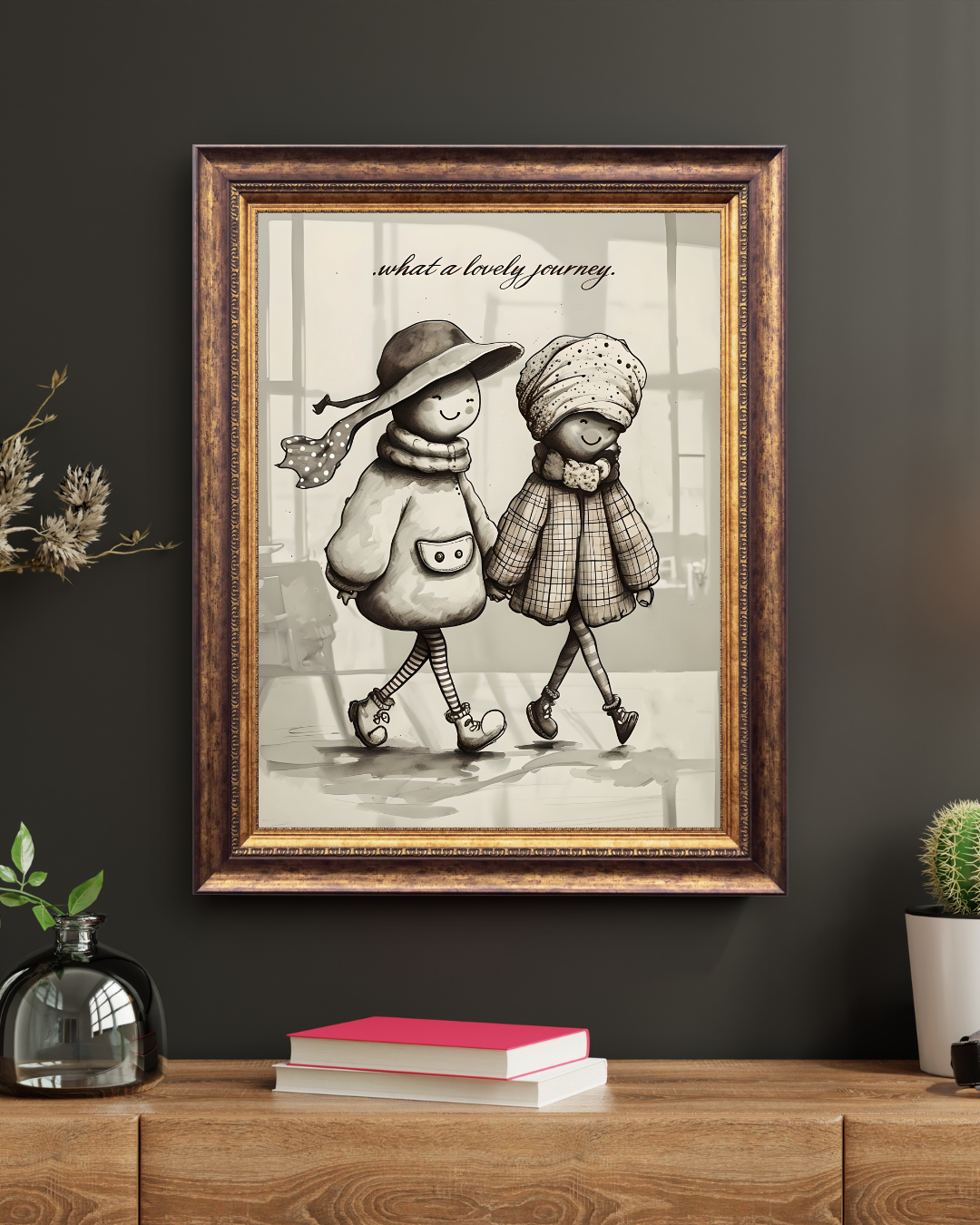 What a Lovely Journey - Couple Adventure & Romance Wall Art