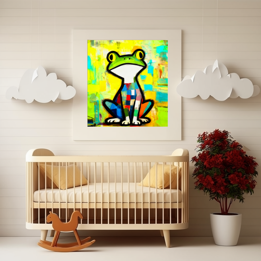 Modern Abstract Wall Art Print – Contemporary Minimalist Poster for Living Room & Bedroom Decor