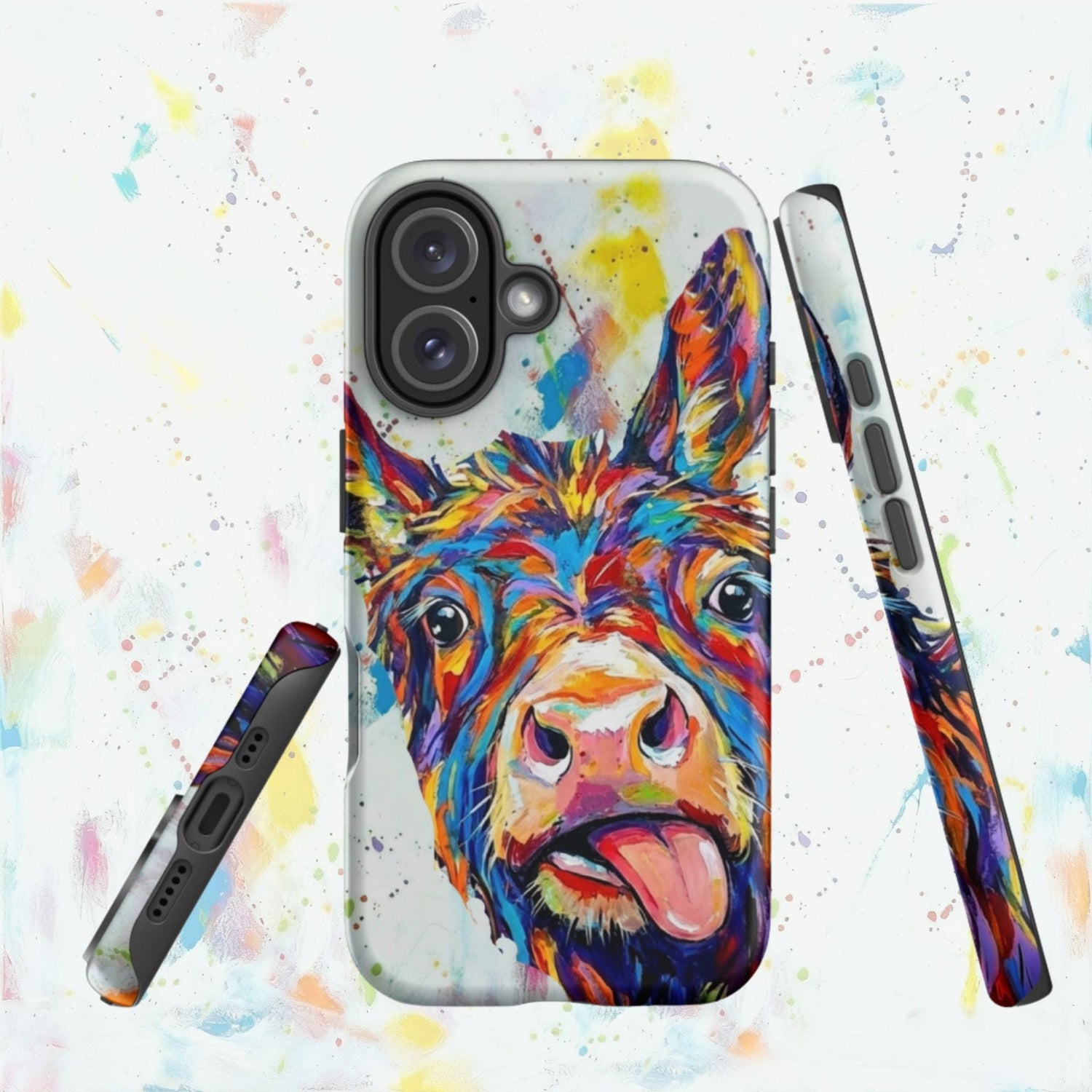 Water Bubble Protective Tough  iPhone Case - Impact Resistant- Free Uk Delivery