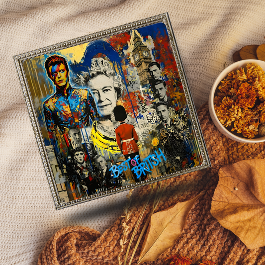 Best of British People Art Print - Quirky British Characters Wall Art - Funny UK Culture Illustration - Eccentric British Lifestyle Decor