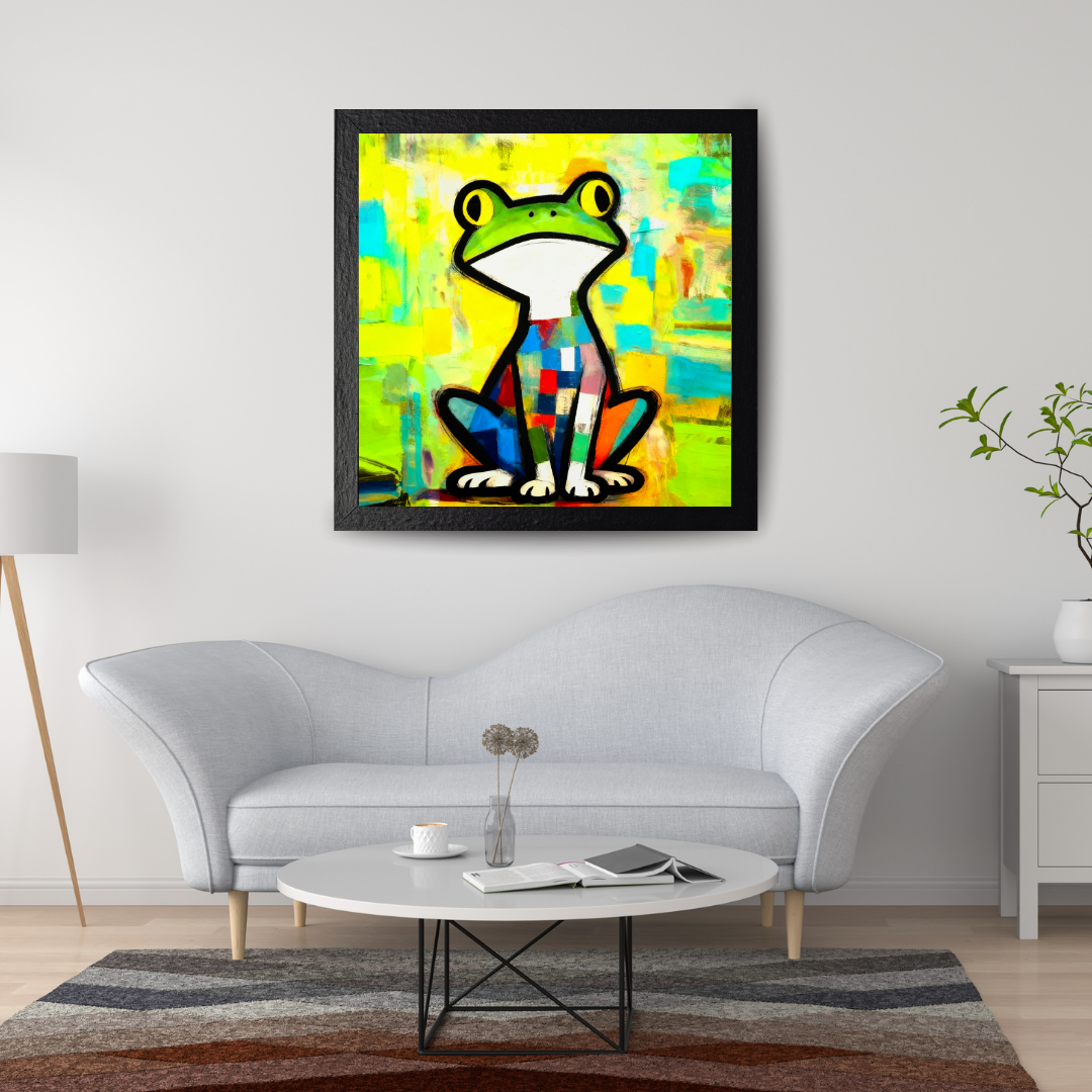 Modern Abstract Wall Art Print – Contemporary Minimalist Poster for Living Room & Bedroom Decor